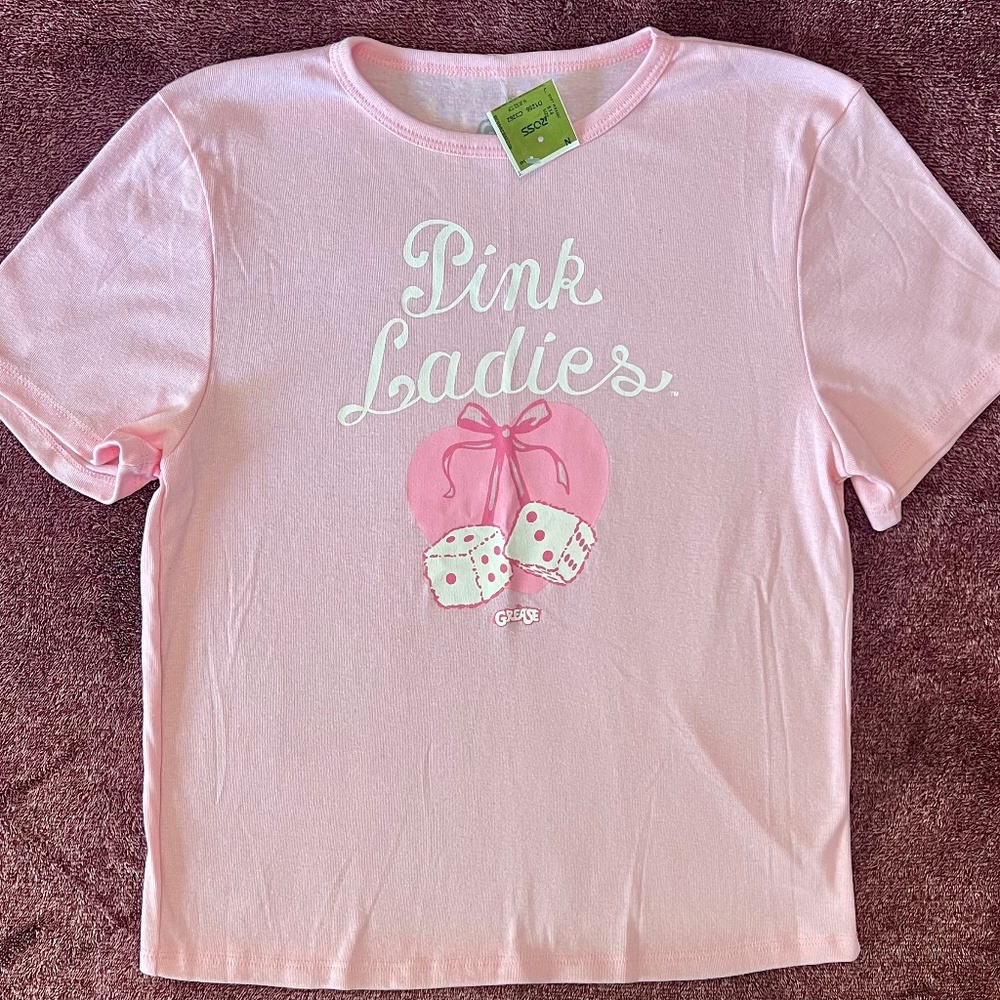 Grease Pink Ladies baby tshirt Size XL
